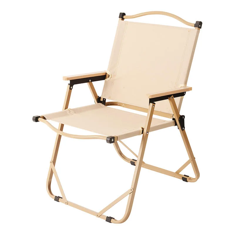 Wood-Arm Folding Camp Chair for sale in New Zealand at MC Bear