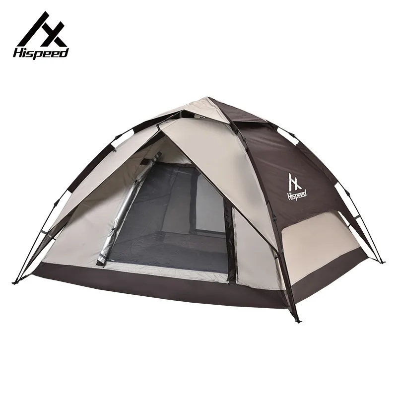 3-4 Person Automatic Dome Tent with Sun Canopy