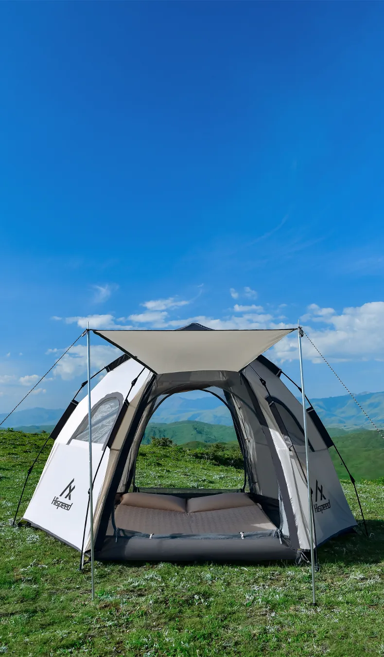 4-6 Person Double-Layer Hexagon Tent, camping gallery photo