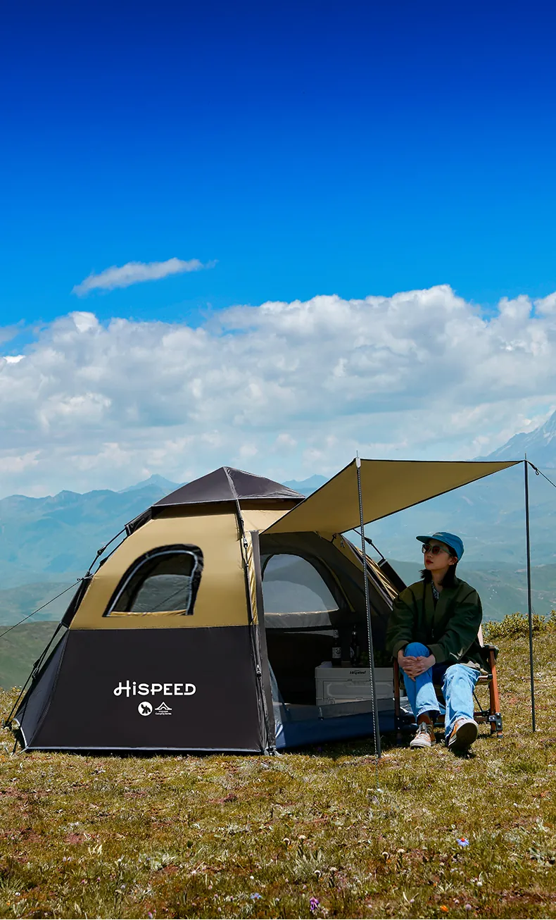 4-6 Person Heavy-Duty Hexagon Tent, camping gallery photo