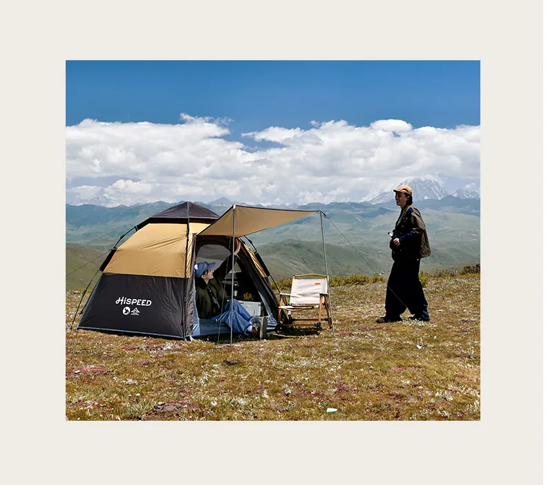 4-6 Person Heavy-Duty Hexagon Tent, camping gallery photo