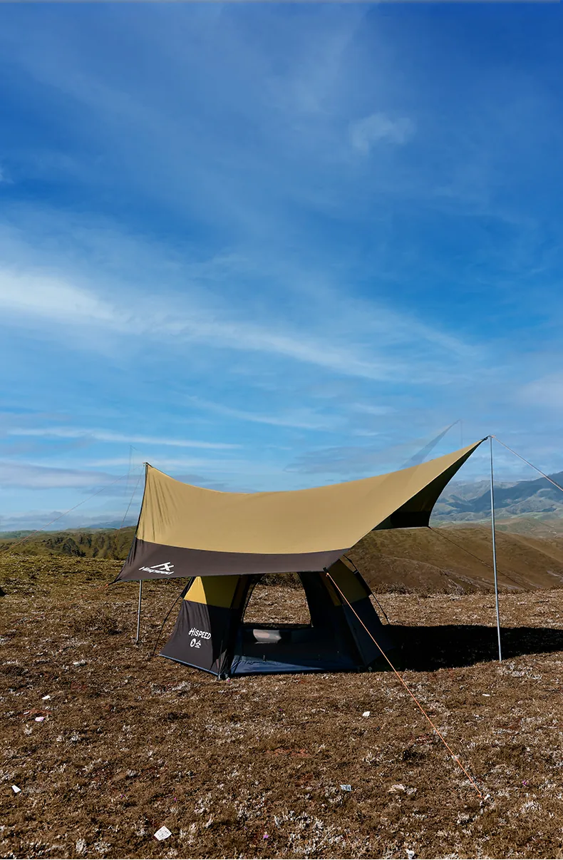 4-6 Person Heavy-Duty Hexagon Tent, camping gallery photo