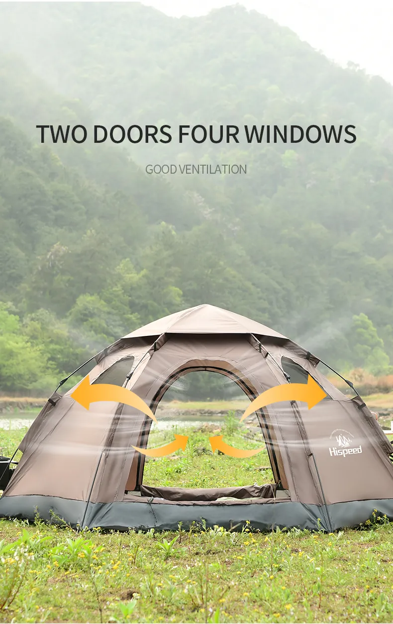 Quick-Pitch Hexagon Tent, product photo