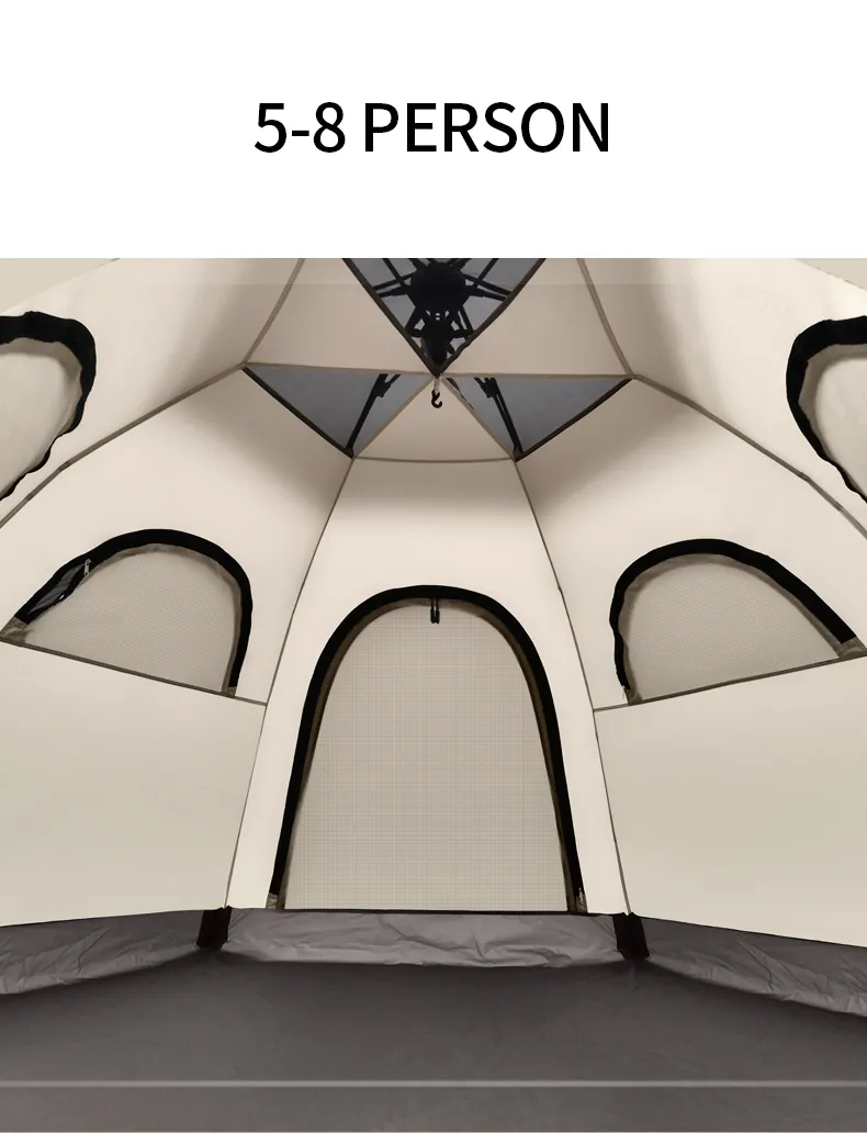 3-4 Person Automatic Pop-Up Tent, camping gallery photo