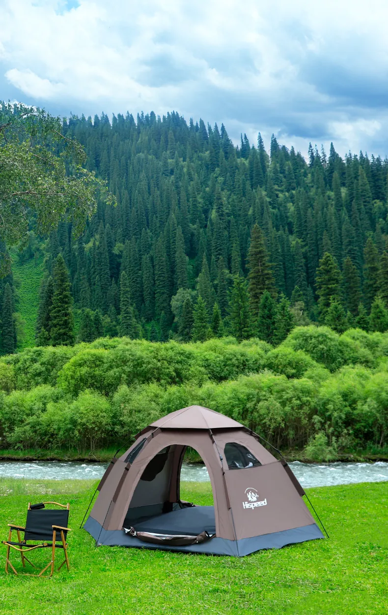 3-4 Person Automatic Pop-Up Tent, camping gallery photo