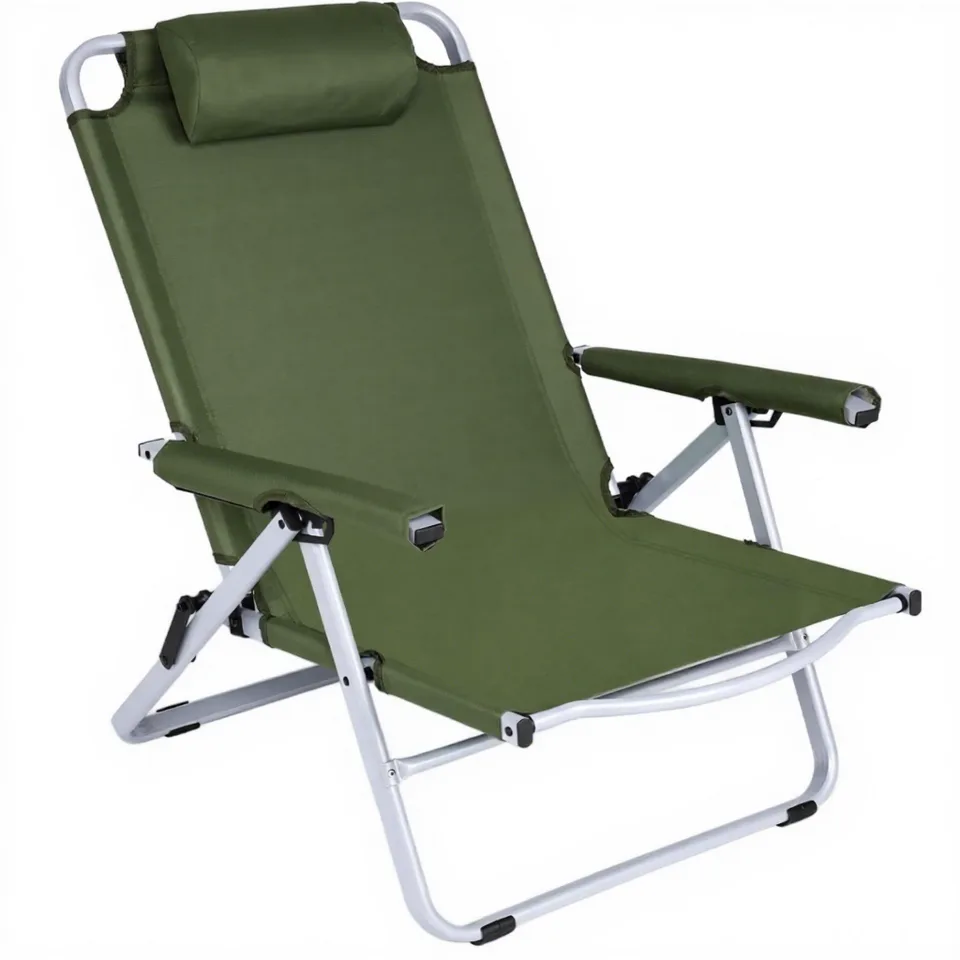 Adjustable Reclining Beach Chair